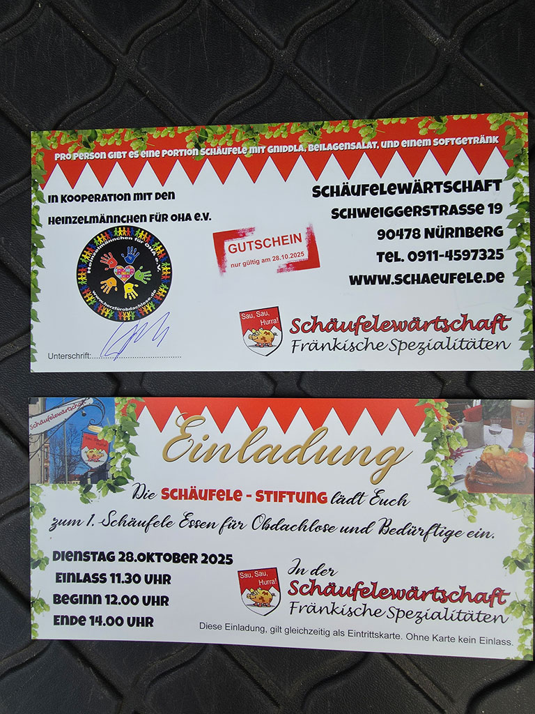 Einladung